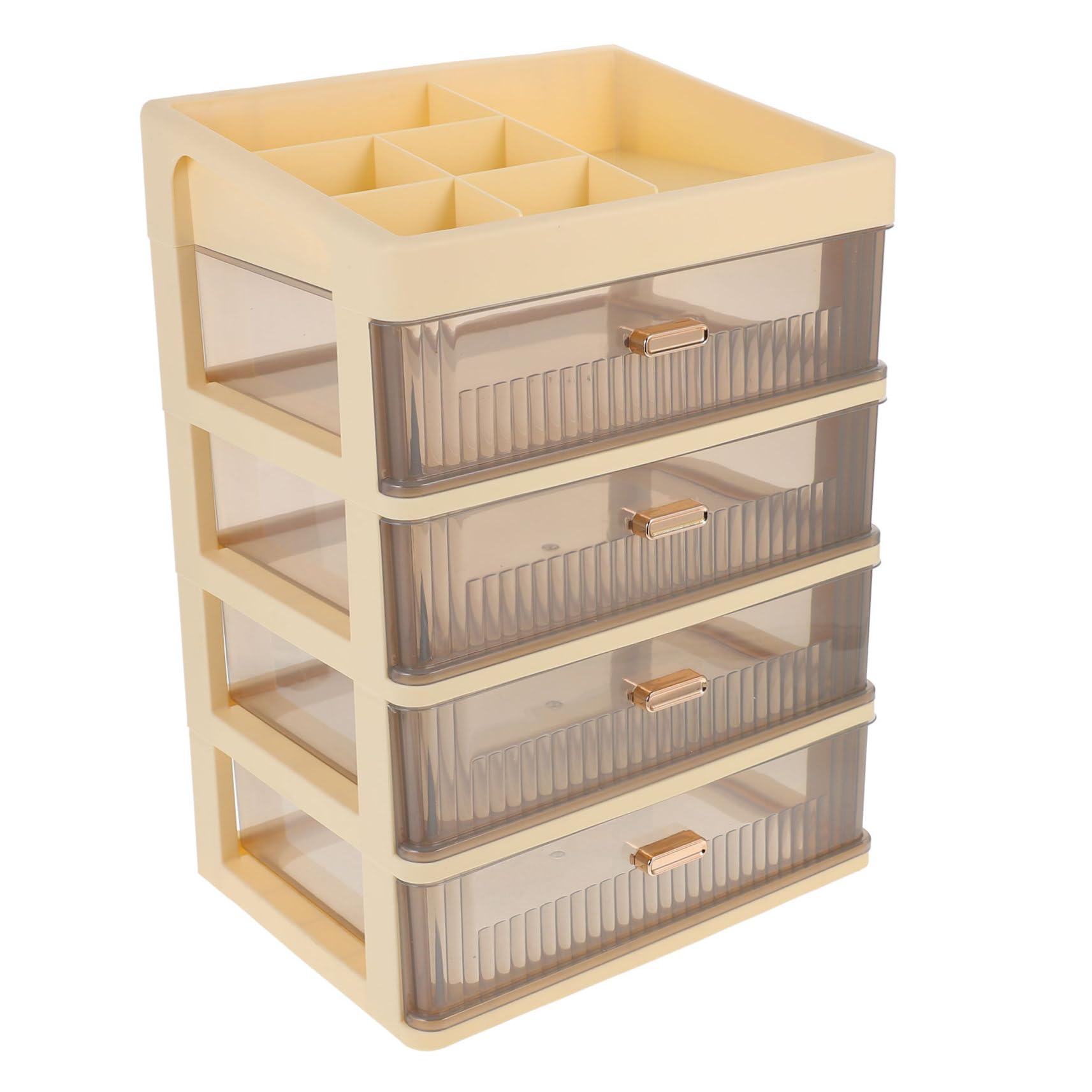 Cabilock Organizer Da Scrivania Con Cassetti Multi-livello Portaoggetti Da Tavolo Cassetto Porta Cancelleria e Cosmetici Materiale Resistente