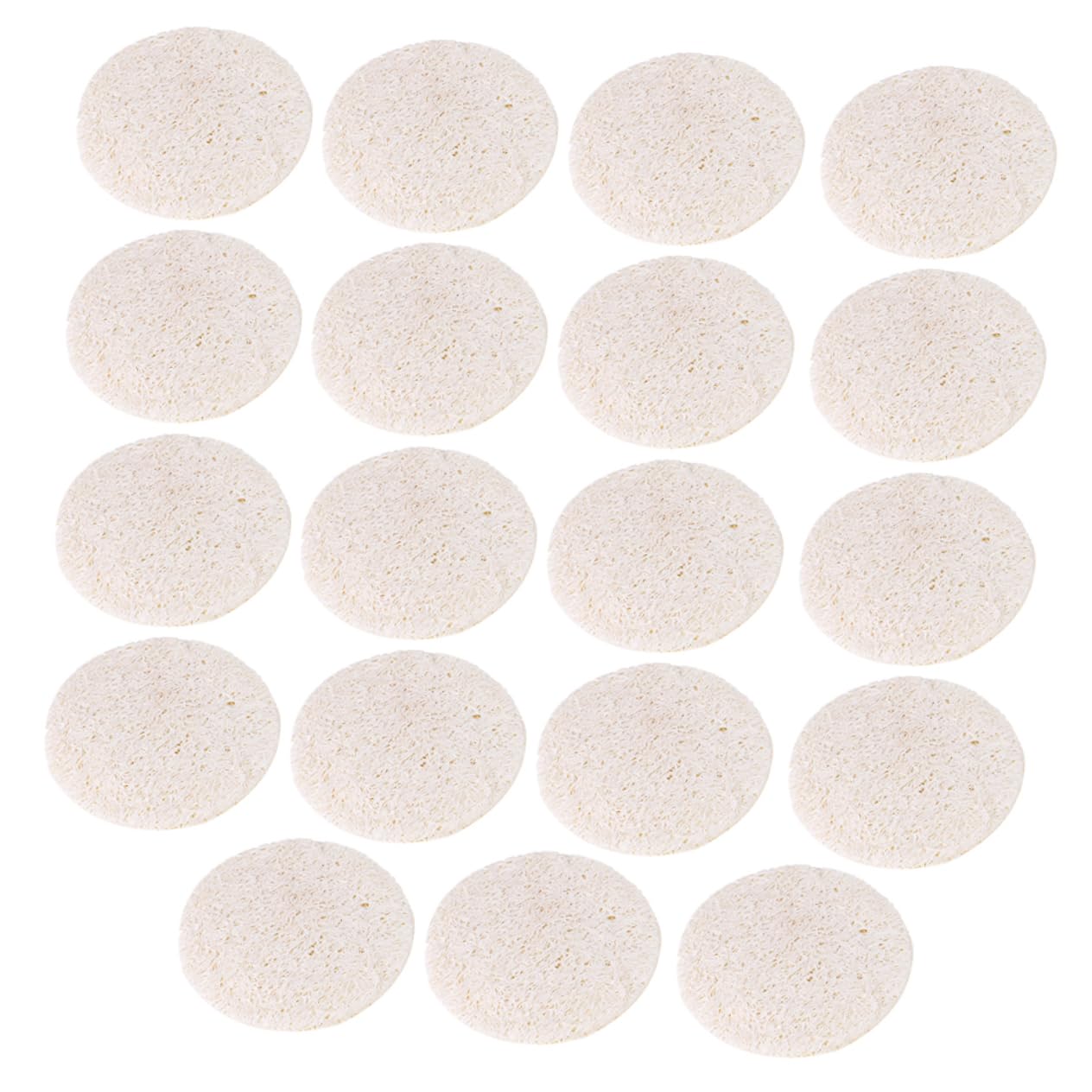 Healeved 40Pcs Natural Loofah Oil Absorbing Sheets for Face Portable Facial Blotting Paper Skin Friendly Durable for Oily Skin The Go Use Makeup Friendly Oil Control