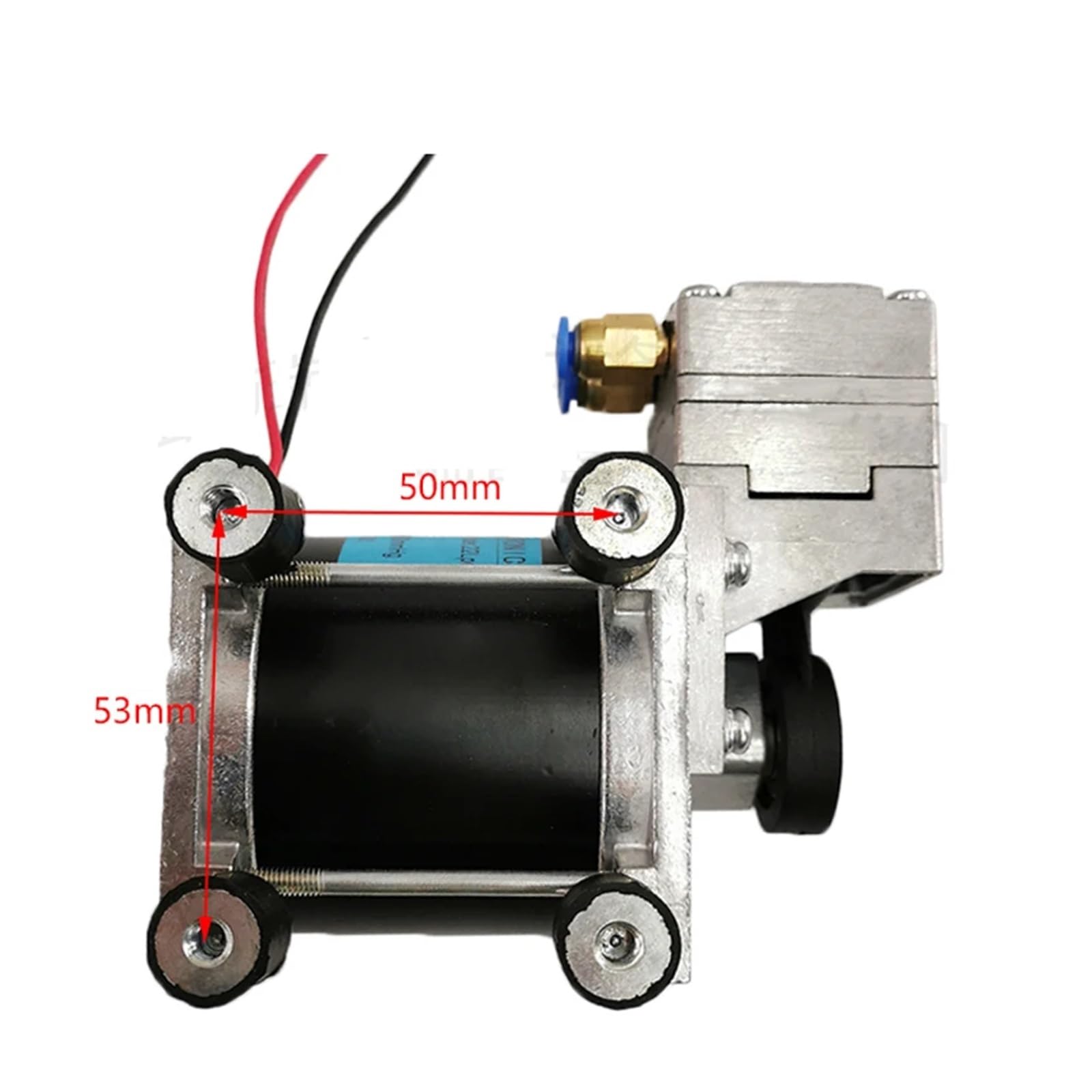 Bomba de aire de presión negativa de 24 V CC RYX-20L, pequeña bomba de vacío sin aceite, eléctrica, 20 l/min -80 kPa, 30 W, G1/8 Eficiencia
