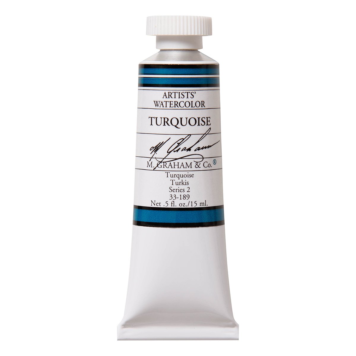 M. Graham & Co. Turquoise M. Graham 30Ml Tube Watercolour Paint,