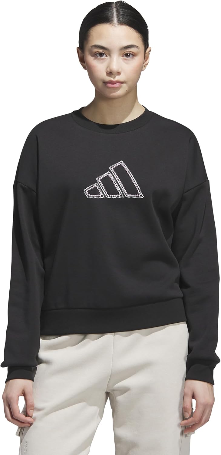 adidas Women’s Seasonal Essentials Pearls Graphic Sweatshirt