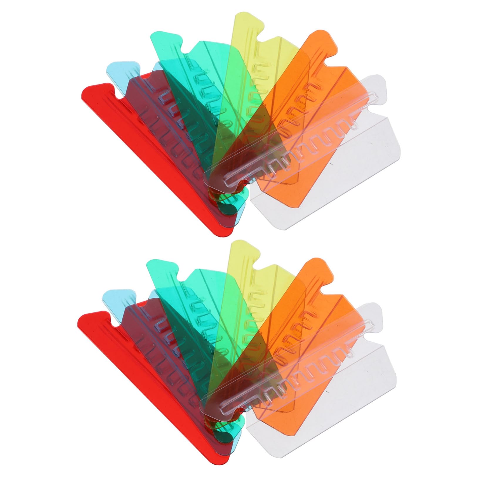 3 Set Etichette Colorate per File Sospesi in PVC Riutilizzabili Linguette Staccabili per e Organizzazione Documenti per Ufficio Scuola e