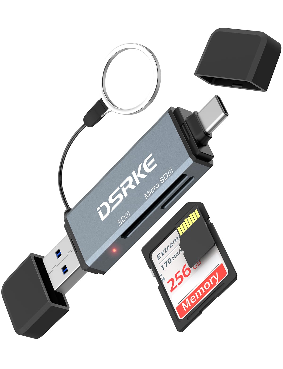 Lettore Di Schede Universale SD TF SD Lettore Di Schede USB C - Foto 7