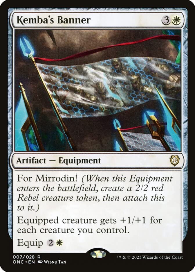 Magic: the Gathering - Kemba's Banner (007) - Phyrexia: All Will Be One Commander