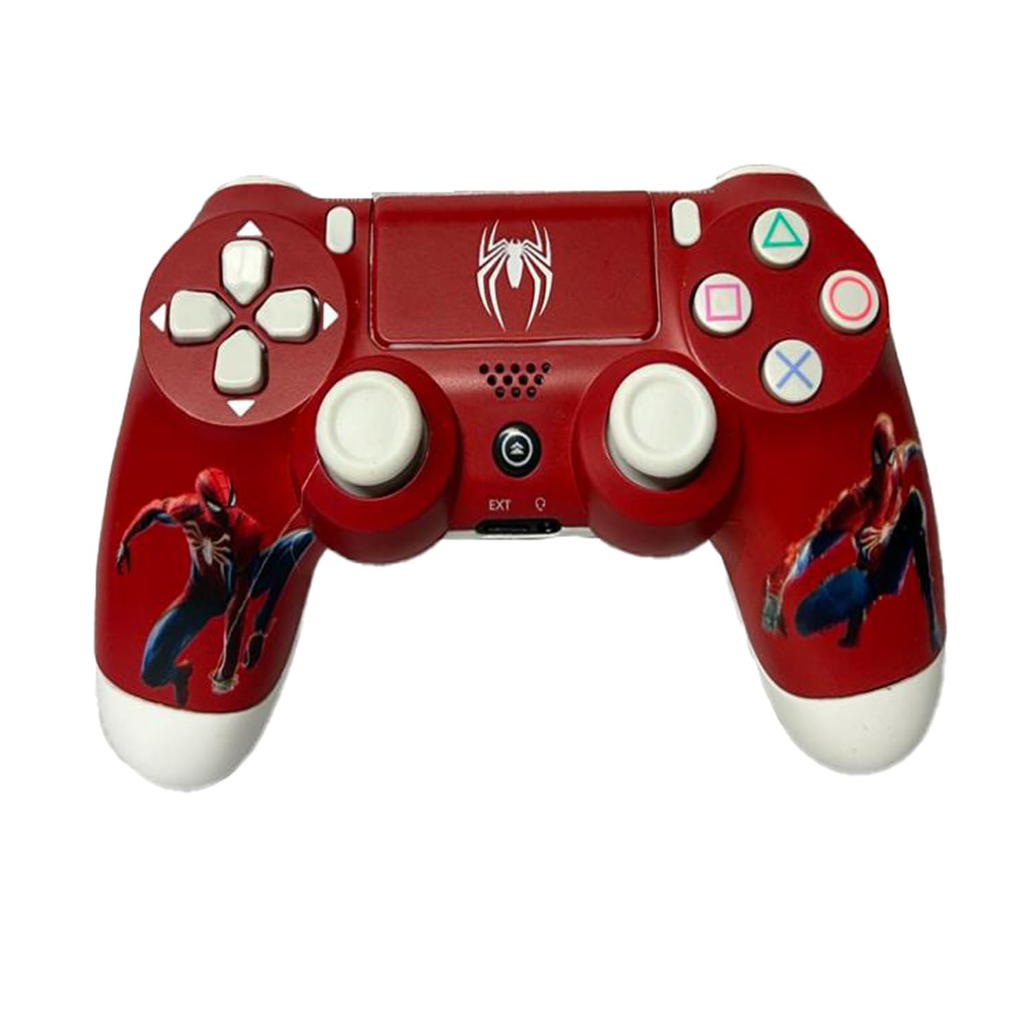 NexiGo PS4 Controller Compatible with PS4/Pro/Slim Play-Station 4 Wireless Remote Gamepade with Dual Vibration | 3.5 mm Headset Port (Gaming Accessories) Limited Edition (Spidy Small) (B0CTKG9Z1K) Amazon Price History, Amazon Price Tracker