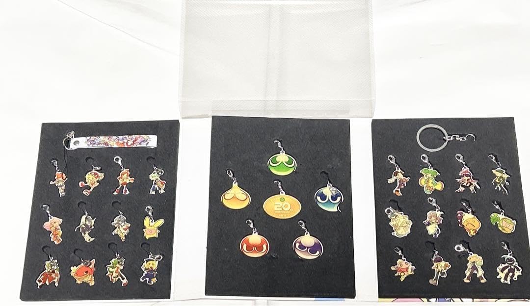 Amazon.co.jp: ぷよぷよ 20th チャーム ストラップ キーリング : おもちゃ