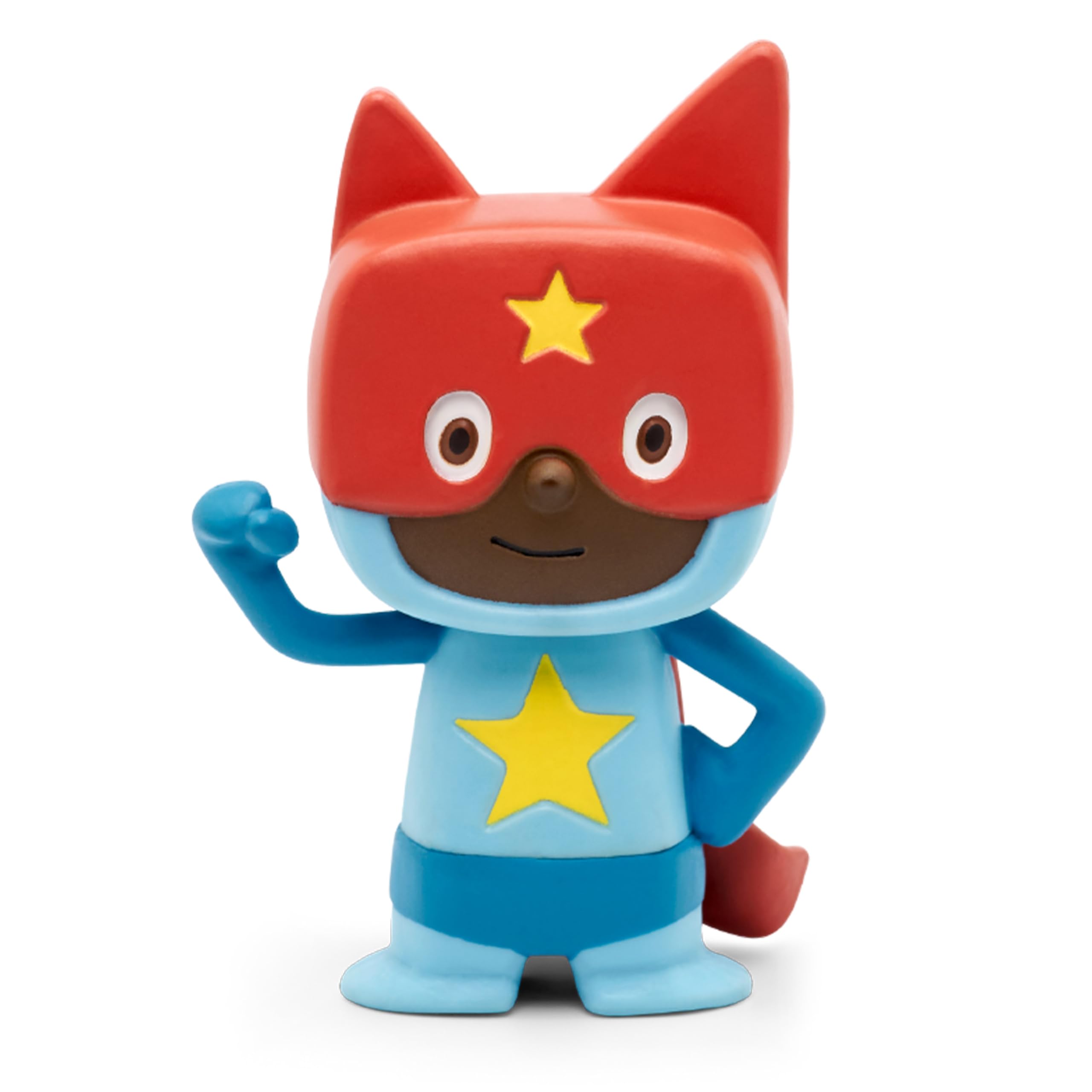 Tonies Superhero Creative Audio Character - Record and Upload up to 90 Minutes of Your Own Stories and Songs - Blue/Red