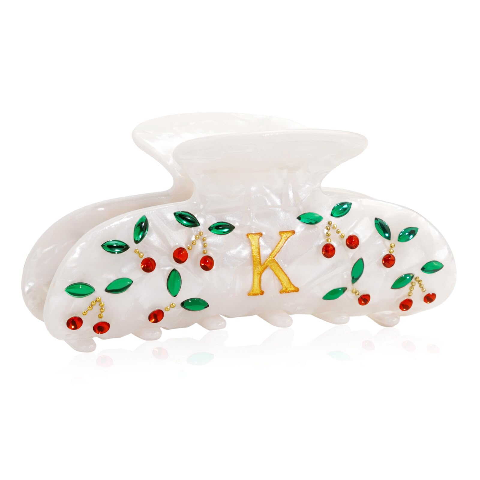 Geburtstagsgeschenke für Teenager-Mädchen – modische Kirsch-Haarspangen, Buchstaben-Haarklammern, langlebige Haarspangen, Zubehör, trendiges Geschenk, Geburtstagsgeschenk, Weihnachtsgeschenk