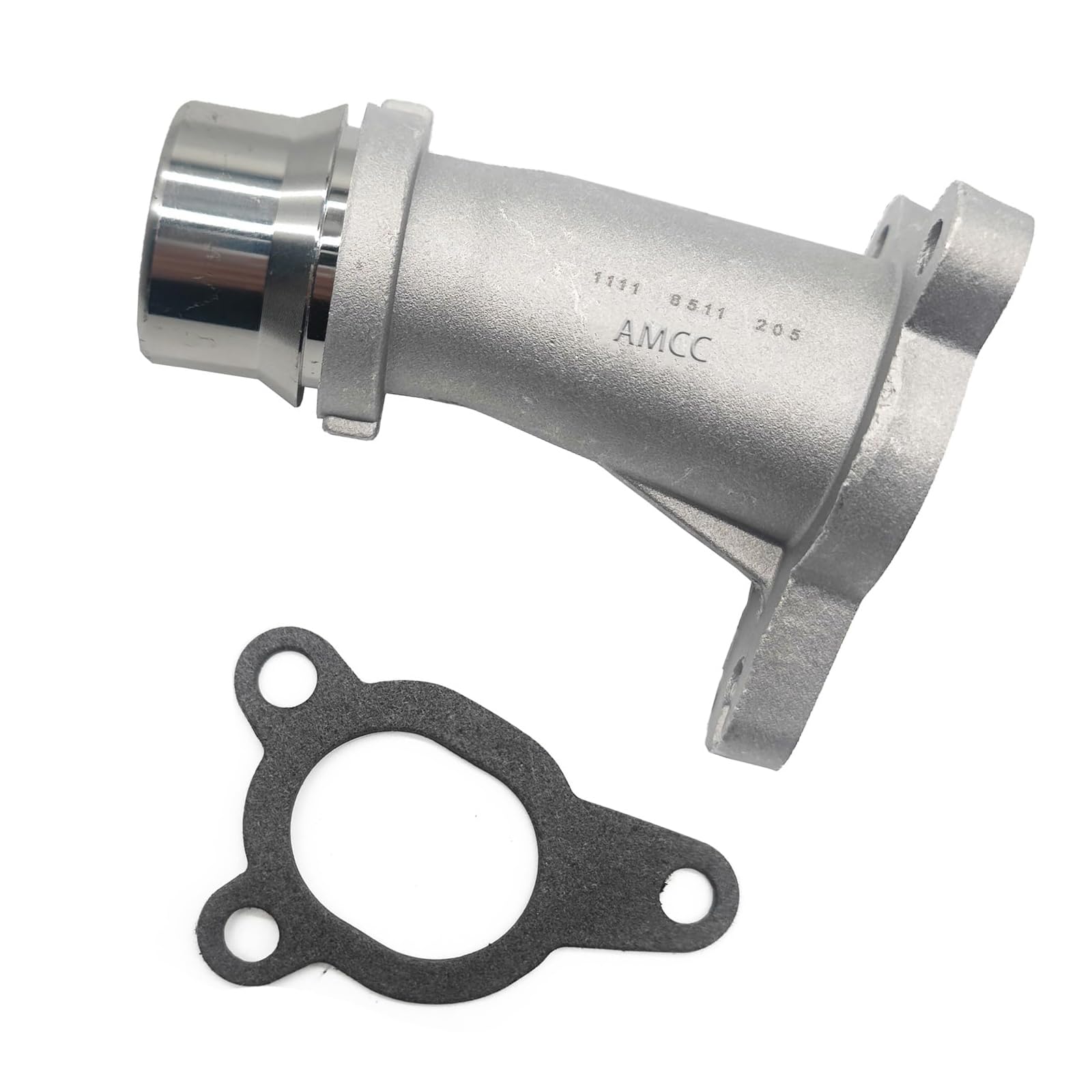Enhanced Heat Dissipation Aluminum Coolant Pipe Connector Radiator Tube Joint Suitable for B38 B48 Engines 11118511205 Engine Coolant Aluminum Pipe Fitting