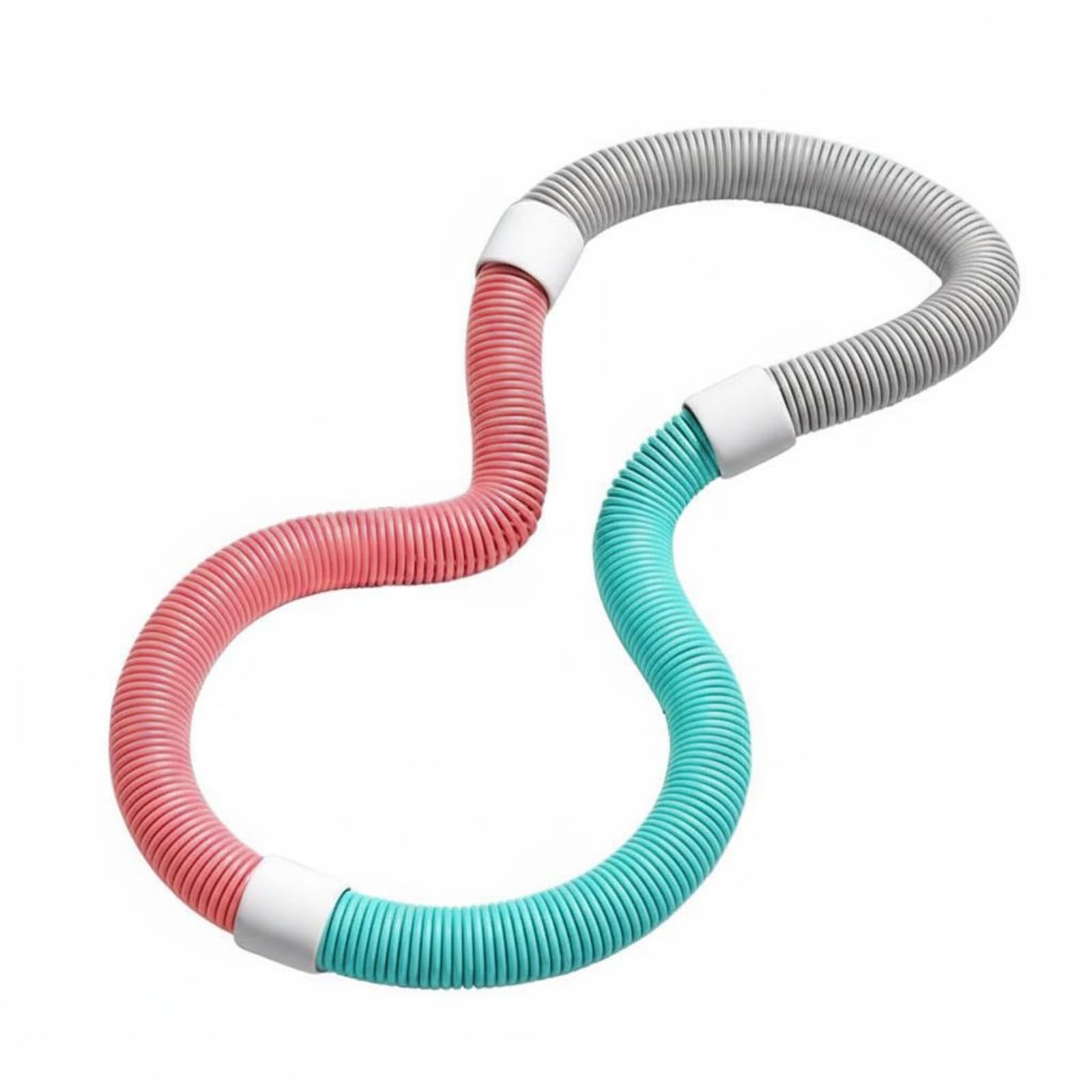 Soft Weighted Exercise Hoop Slimming Weighted Exercise Hoop Waist-Friendly for Beginners, Pink Gray Green, 1.5KG | Abdominal Exercisers | Fitness Equipment & Gear | Fitness Running & Yoga-image-17