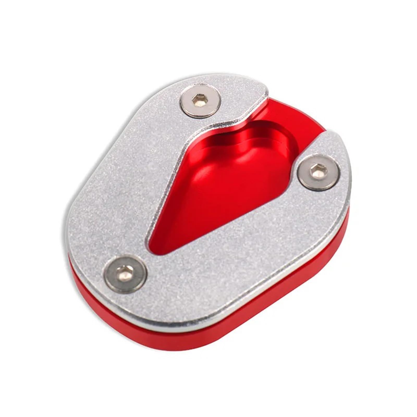 Coussinet d'agrandissement béquille moto S1000R en aluminium CNC anodisé rouge