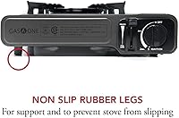 Vista 3 de Estufa portátil de butano Gas One con estuche: encendido automático, control preciso del calor - para acampar, tailgating y cocinar al aire libre