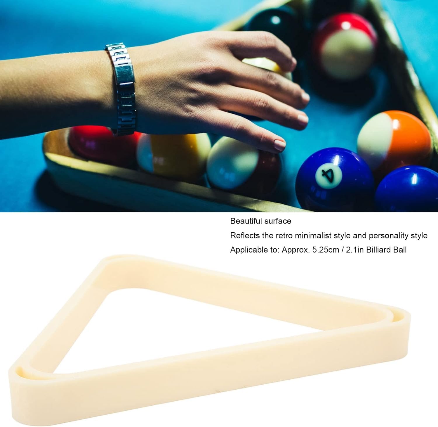 LGB Snooker & Billiard Heavy Plastic Triangle -