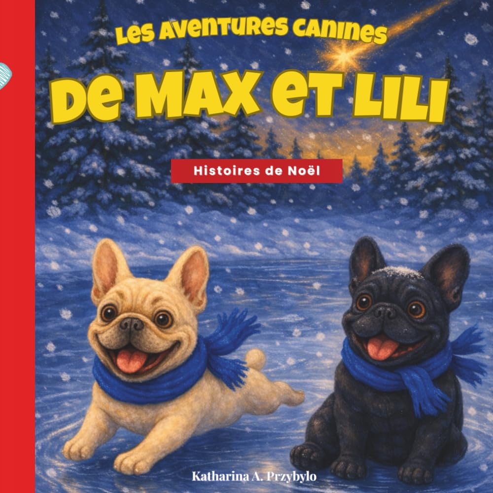 Les aventures canines de Max et Lili – Histoires de Noël: Livre pour enfants sur deux bouledogues français – plein d’amour, d’humour et d’aventures / 3–7 ans