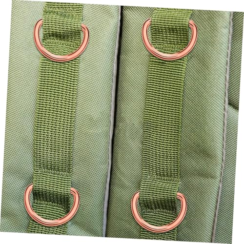 Clip para bolso de aleación dorada resistente para correas de zapatos 7