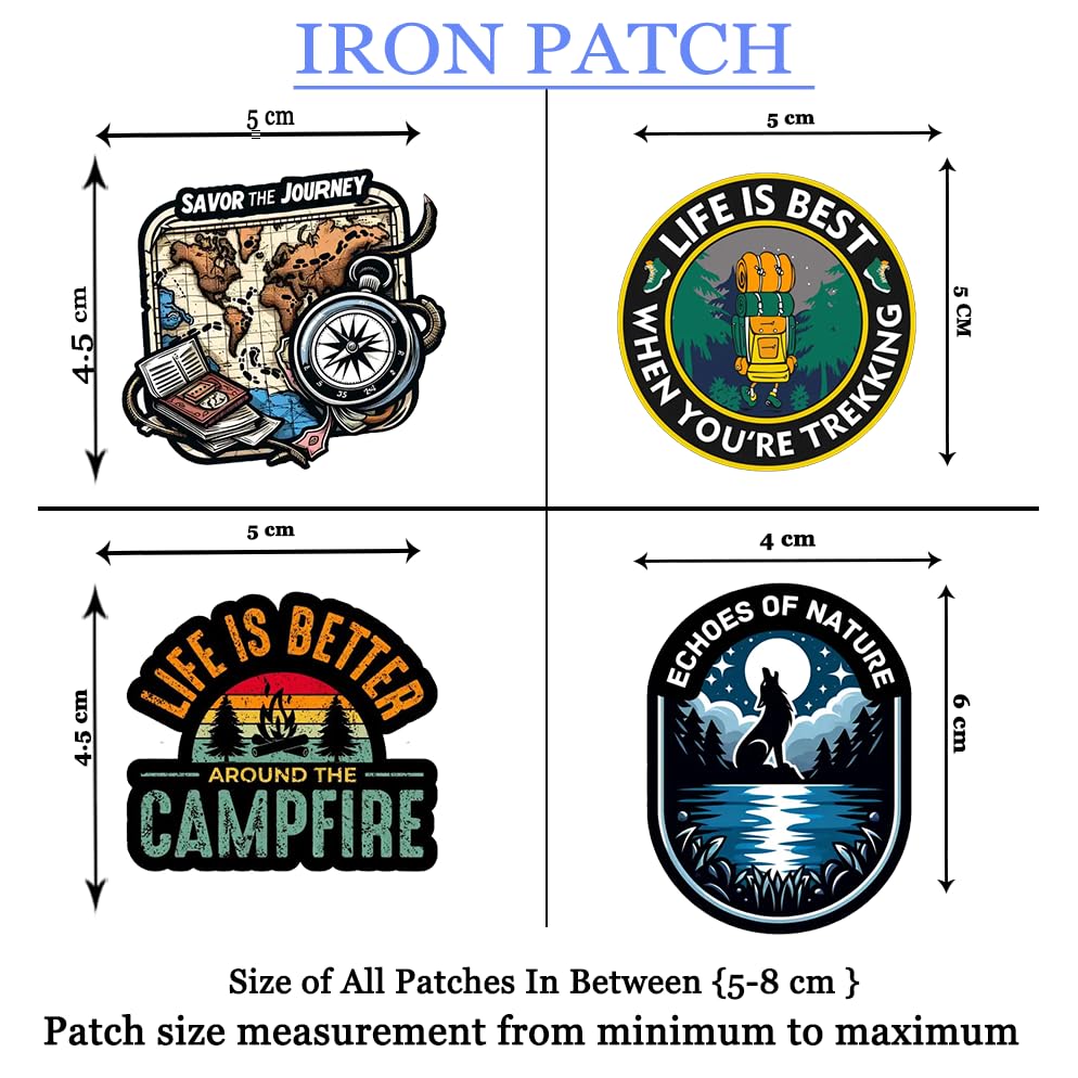 Image of Lazychunks New Unique Mountain,Super heroSpace,Mars,God,Camping,Outdoor Living Patches|New Clothing Accessories for Enhance The Beauty of T-Shirt,Jacket,Bags,Caps,etc.