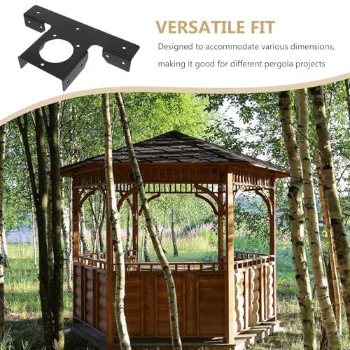 Équerres d’angle réglables pour stabiliser une pergola face au vent - 8