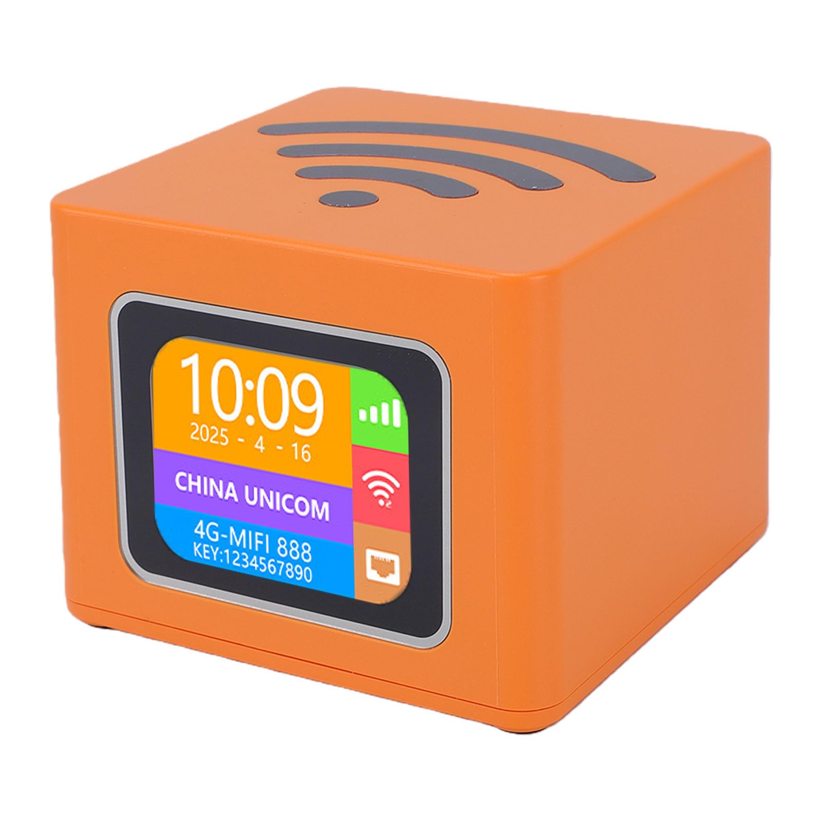 Kompakter 4G-LTE-WLAN-Router mit Langer Akkulaufzeit, Unterstützt 32 Geräte für Reisen und den Einsatz Im Freien