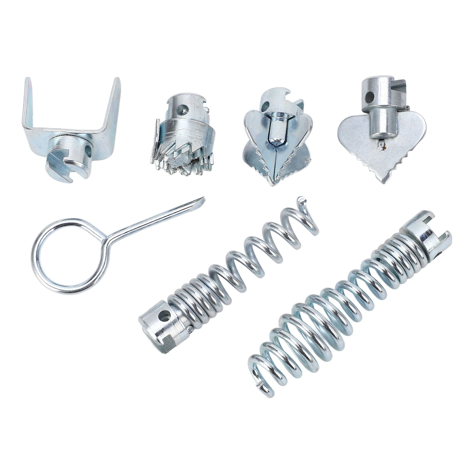 Drain Auger Cleaner Tool Manganese Steel Drain Line Pipeline Cutting Head Set for Dredging Machine