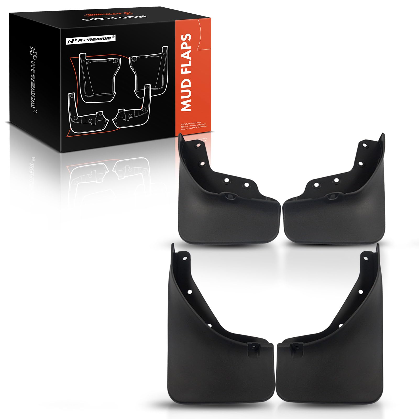 Amazon.com: A-Premium Set of 4PCS Mud Flaps Splash Guards