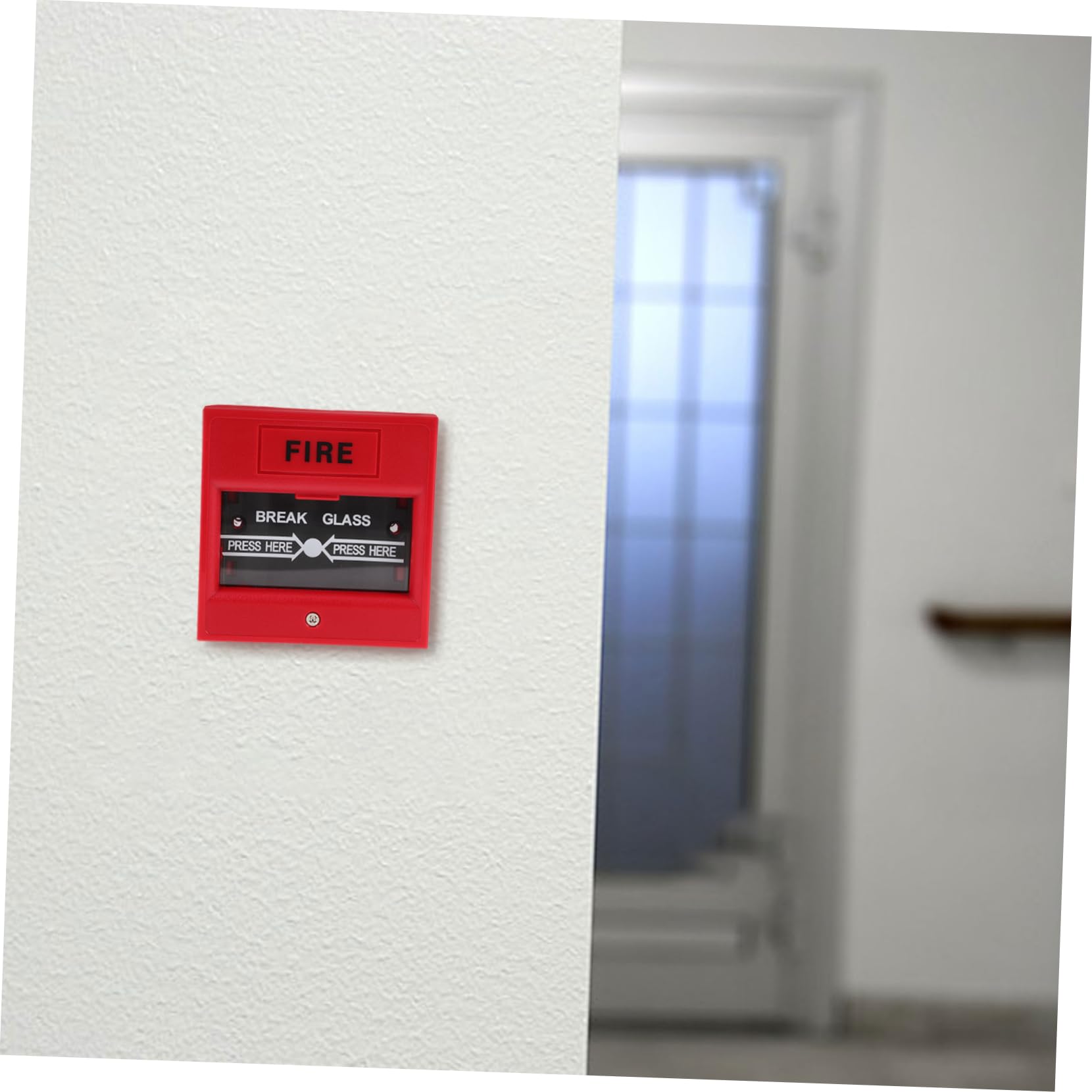 SHINEOFI 5 Pezzi Allarme per Emergenze Interruttore Sicurezza per Attivazione Allarmi Design User Friendly per Uso Uffici e Case