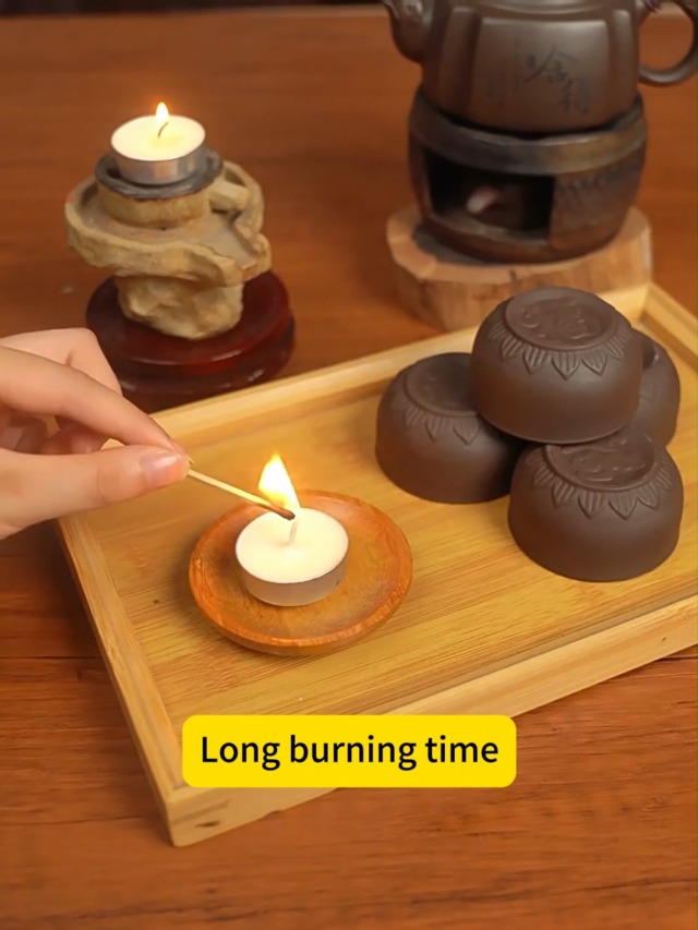 Confezione Da 50 Lumini Da 8 Ore Di Combustione, Non - Foto 7