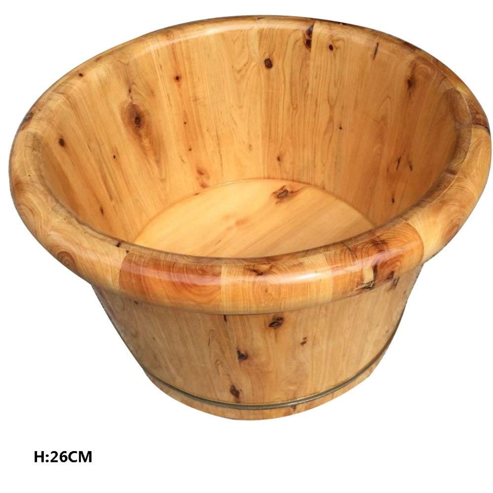 Buy LSLMCS Pedicure Basin 26CM Garden Edge Thick Foot Bath Barrel Foot