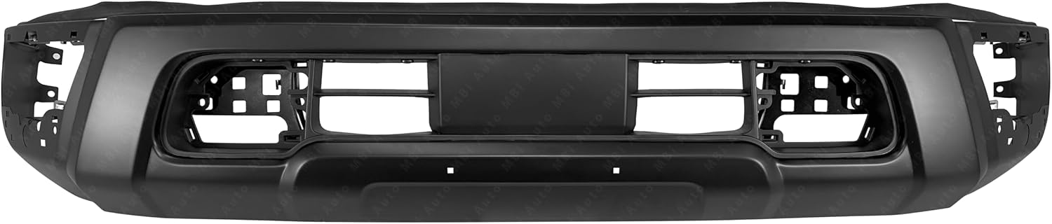 BUMPERS THAT DELIVER - Black, Steel Front Bumper Face Bar Compatible with 2020 2021 2022 2023 2024 Nissan Titan S Pickup 20 21 22 23 24, NI1002156