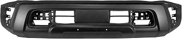 BUMPERS THAT DELIVER - Black, Steel Front Bumper Face Bar Compatible with 2020 2021 2022 2023 2024 Nissan Titan S Pickup 20 21 22 23 24, NI1002156