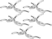 Vista 9 de Gancho de cuerda, 2 pulgadas de acero inoxidable para barcos de cuerda, gancho para asta de bandera con tornillo de montaje, accesorios para barcos