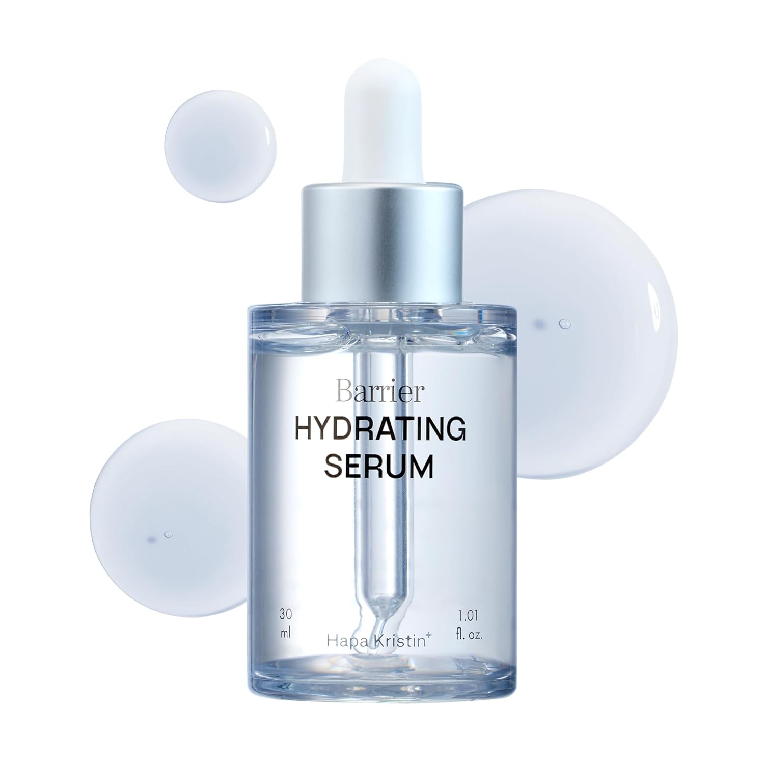 HAPA KRISTIN Ceramide Barrier Repair Serum, Panthenol + Hyaluronic Acid Hydrating Serum for Dry & Sensitive Skin, Fragrance Free, 1.01 fl oz
