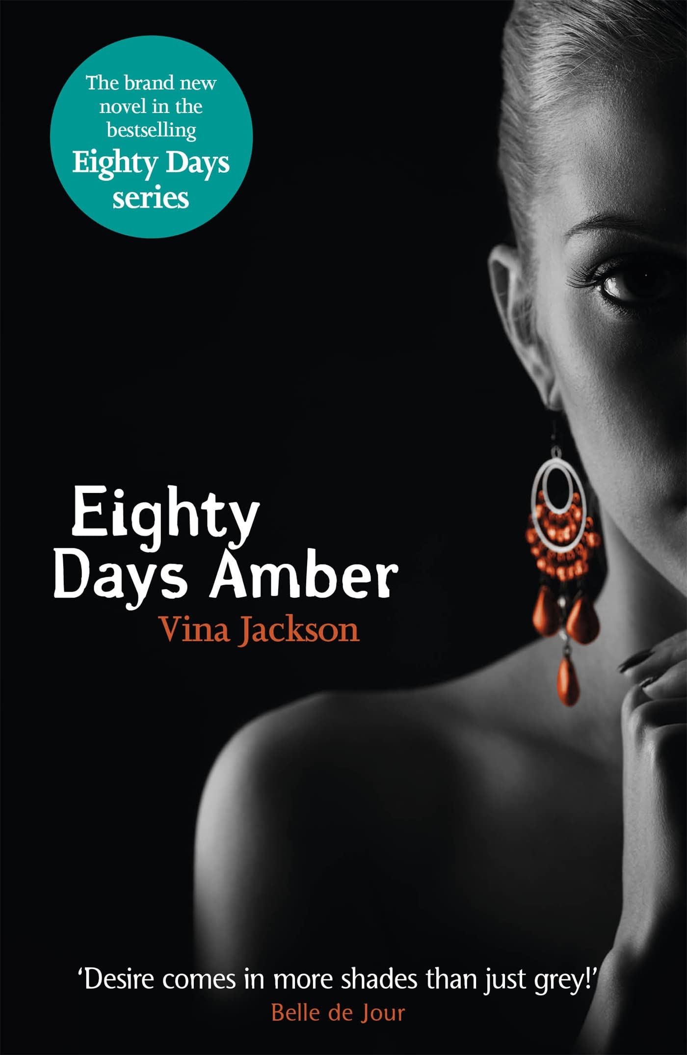 Eighty Days Amber - Vina Jackson - Paperback Book - Adult Erotic Fiction - NEW