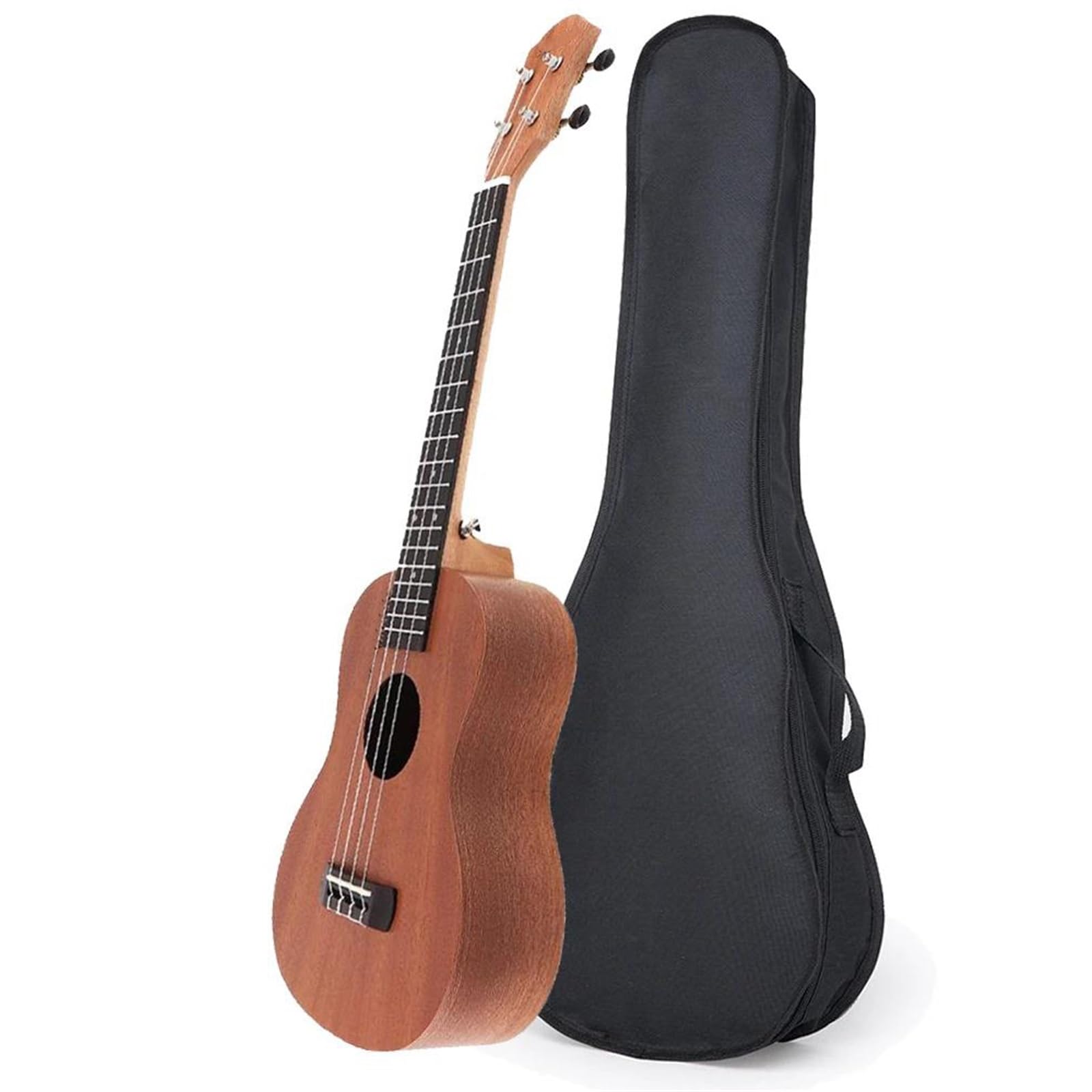 26-calowa Drewniana Hawajska Czterostrunowa Mini Gitara Dla Początkujących(C)