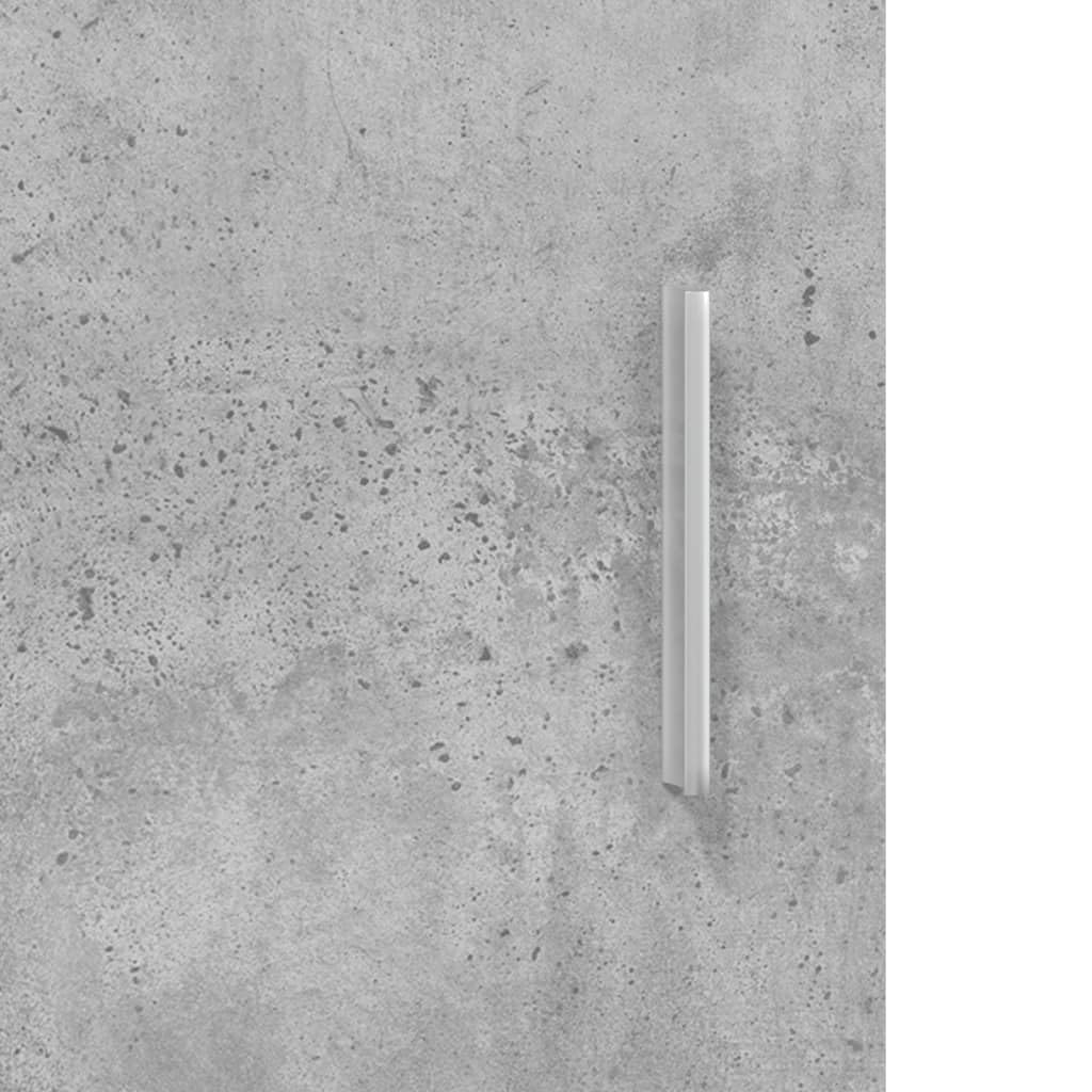 Soporte de Acuario Madera ingeniería Gris hormigón 101x41x58 cm Mesa Acuario