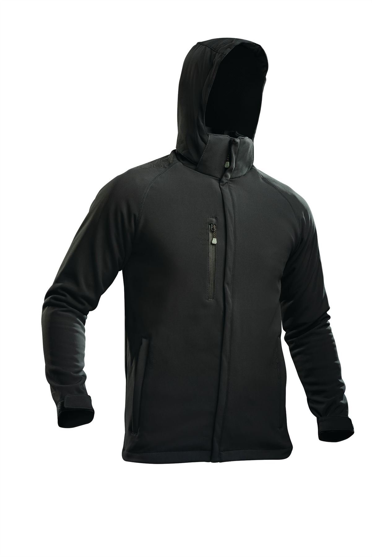 Regatta Men's X-Pro Repeller Lined Hooded Softshell Jacket, Black (Black), XX-Large (Manufacturer Size:XXL)