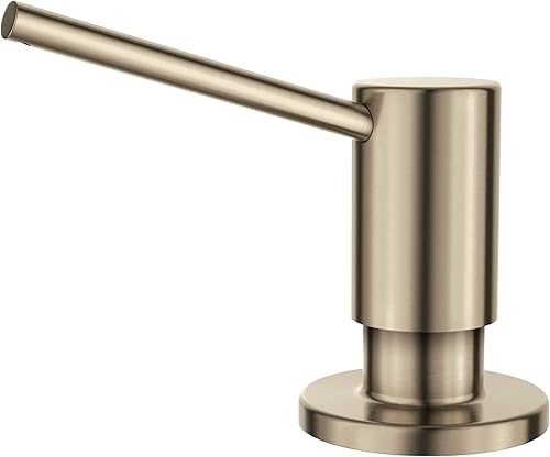 Miniatura 9 de Dispensador de jabón y loción de cocina Kraus en negro mate, KSD-43MB Mate negro,Cromo,Bronce champaña antiguo sin manchas,Acero inoxidable sin