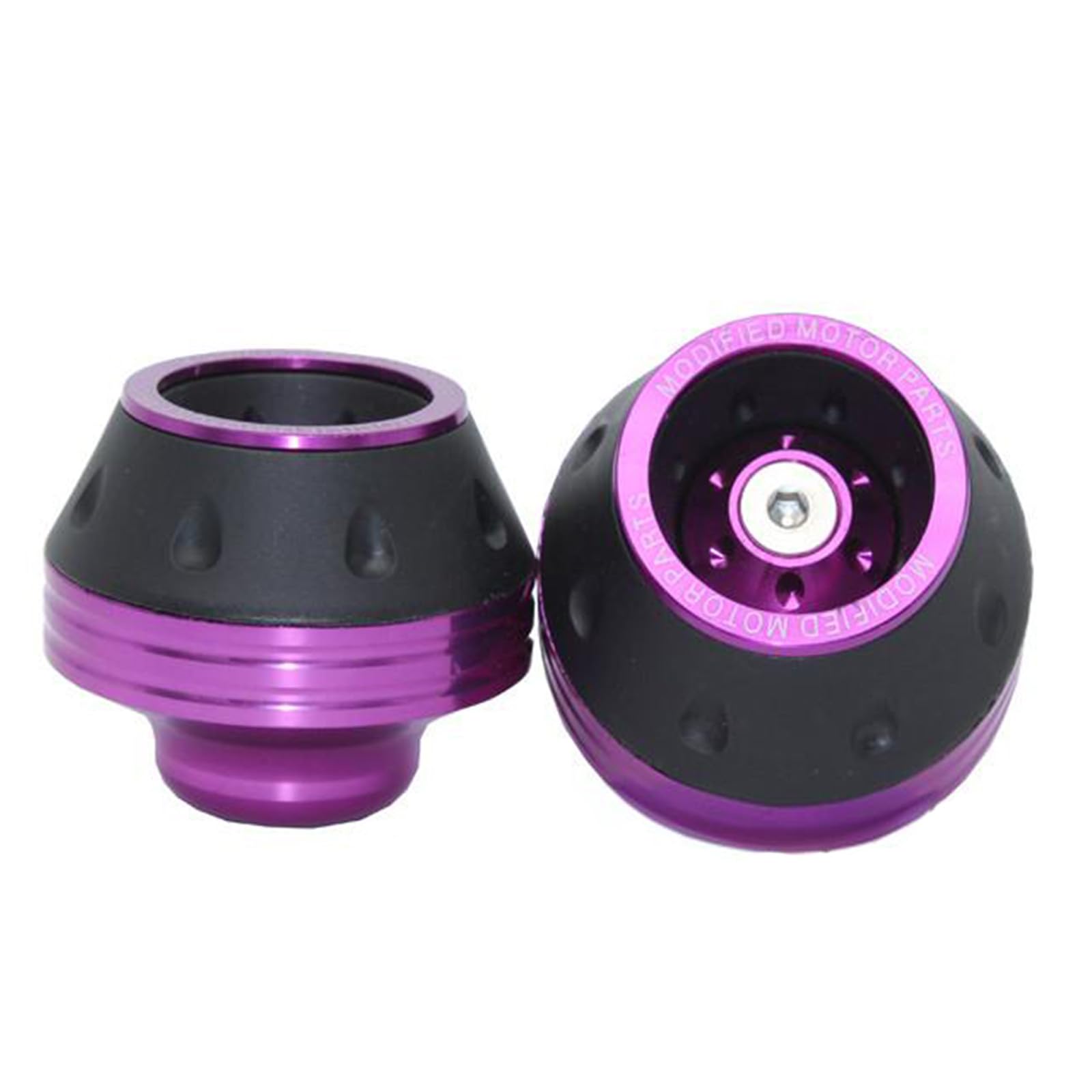 Maxtonser Motorcycle Front Fork Frame Slider Aluminum Wheel Crash Protector Motorbike Falling Protections Scooters Wheel Pad