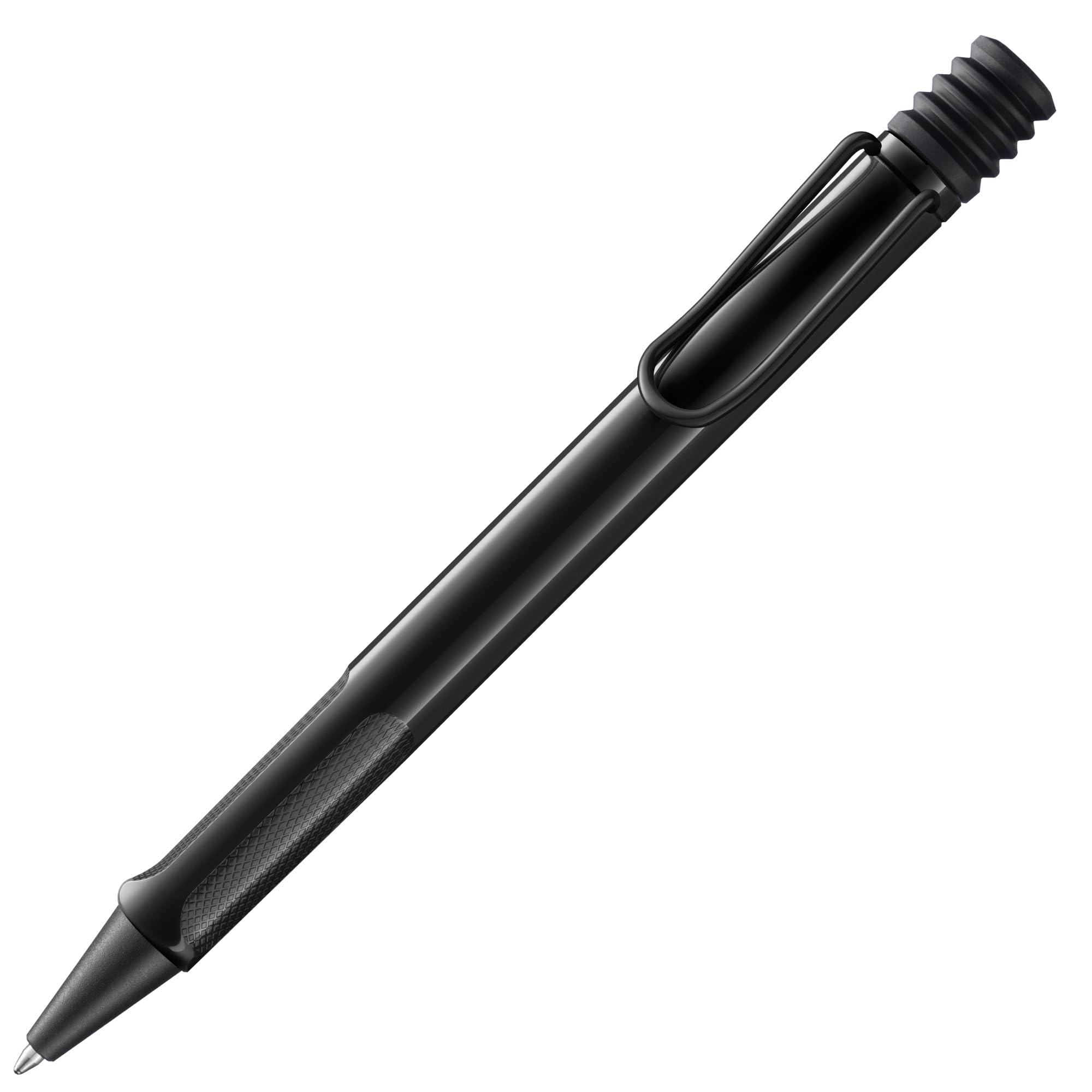 Lamy safari meteorite - Ballpoint Pen with ergonomic grip & line width M - for pleasant long writing - made of robust ASA plastic – including large capacity refill M 16 in black