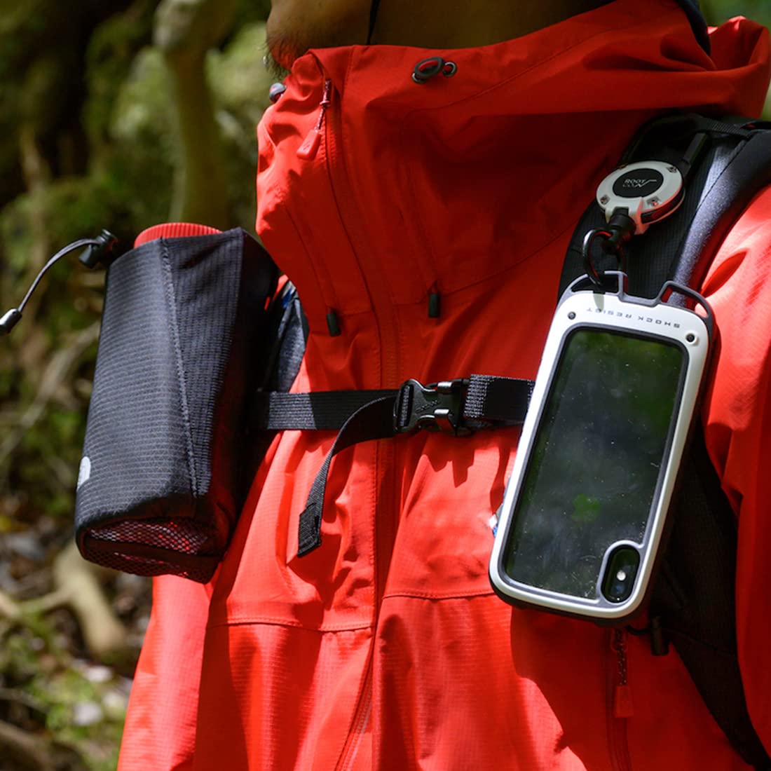 Fibbia Clip Regolabile Per Pettorina Zaino – Cintura Toracica In Nylon E Poliestere, Sgancio Rapido, Lunghezza 24-52 Cm, Larghezza 2,5 Cm, Per Trekking E Campeggio