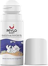 Mylo Baby Cold & Cough Relief Roll-On for Babies | Camphor-Free | With Eucalyptus, Clove, Lavender & Rosemary Oil | Soothes Nasal Congestion