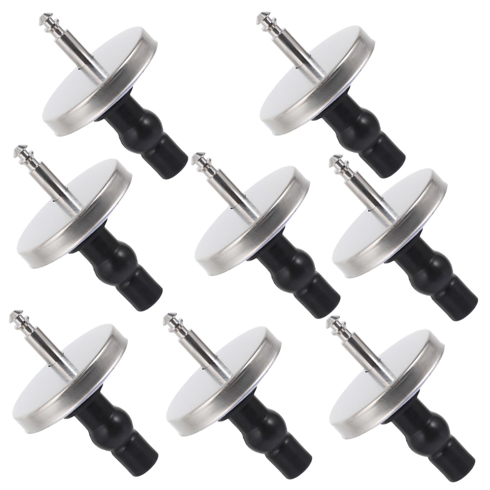 Hemobllo 32piezas Tornillos De Acero Inoxidable para Asiento De Inodoro De Fijaciones Accesorios De Reemplazo para Tapa De Inodoro Instalación Fácil y Duradera