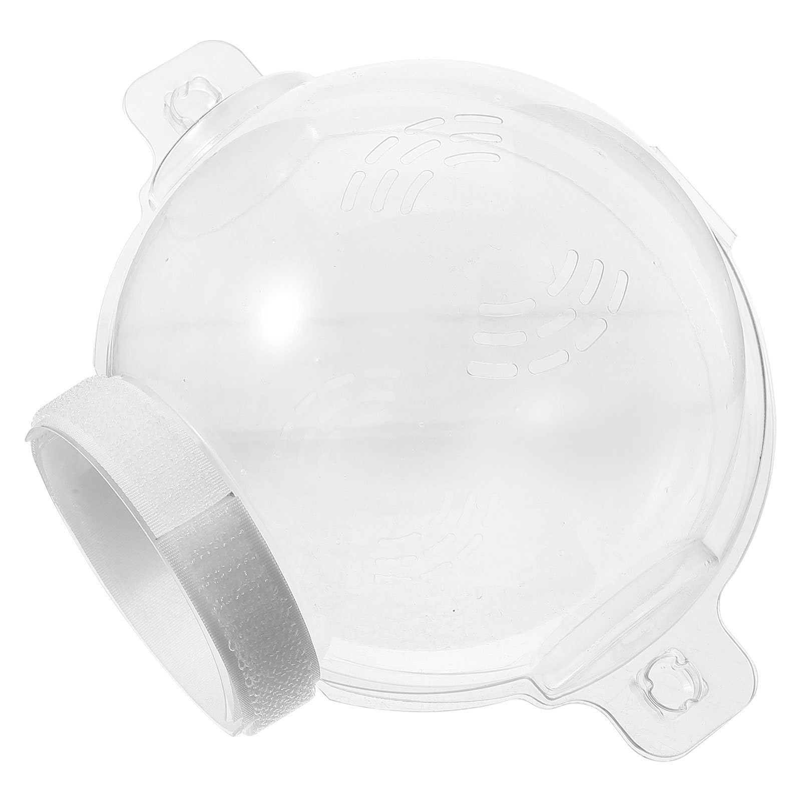 Capucha transparente para gatos accesorio respirable de protección multiusos anti morder 1
