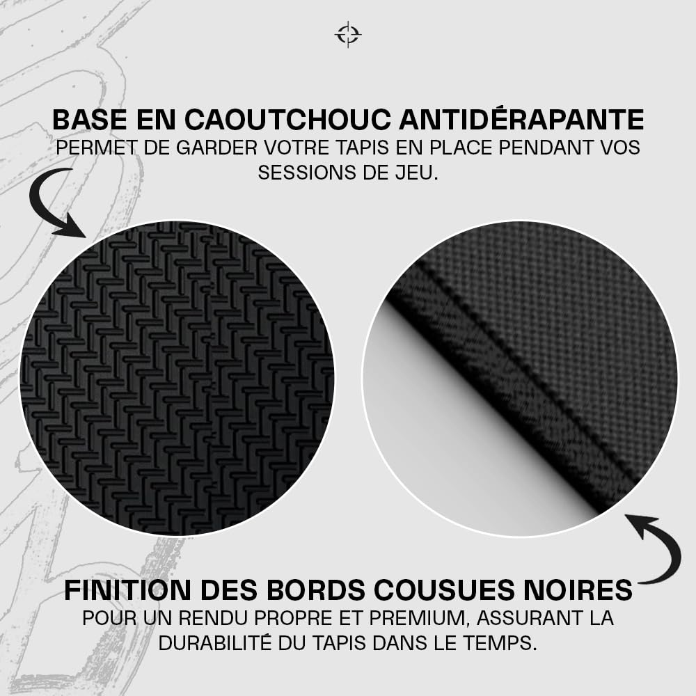 Tryhard Tapis de Souris XXL édition spéciale Unchained - 920 x 400 mm - XXL - Grande Taille - Améliore la précision et la Vitesse - Base antidérapante Caoutchouc - Tapis Lavable