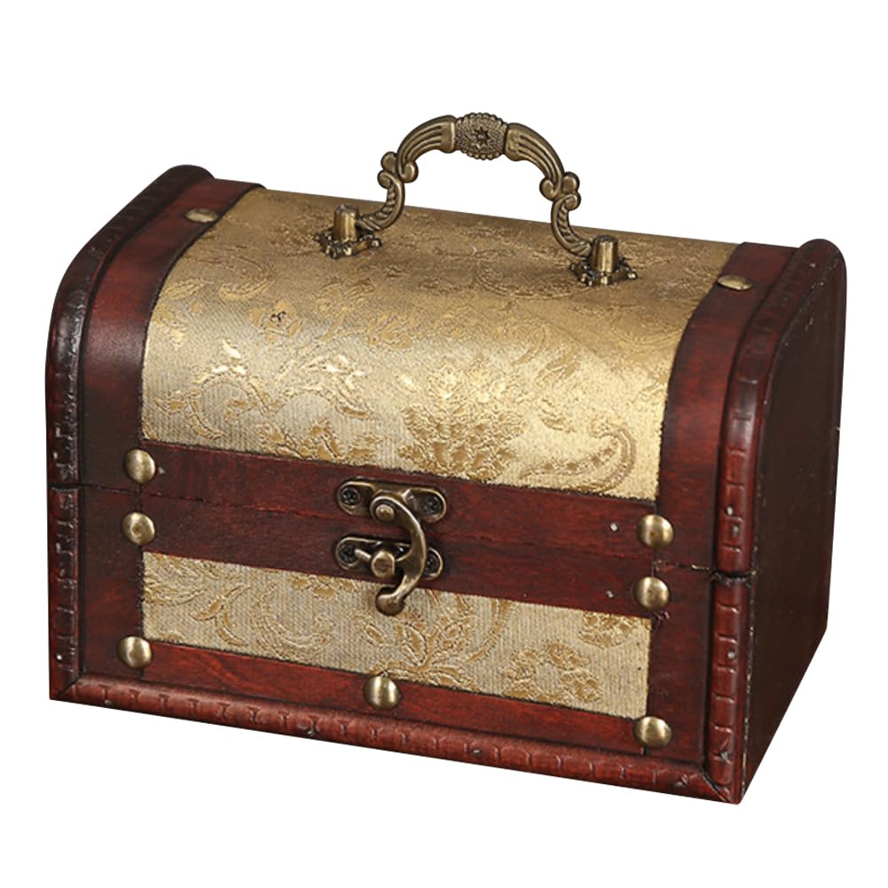 Amazon.co.jp: JOONOR 木製宝箱 - ヴィンテージ装飾木製ジュエリー