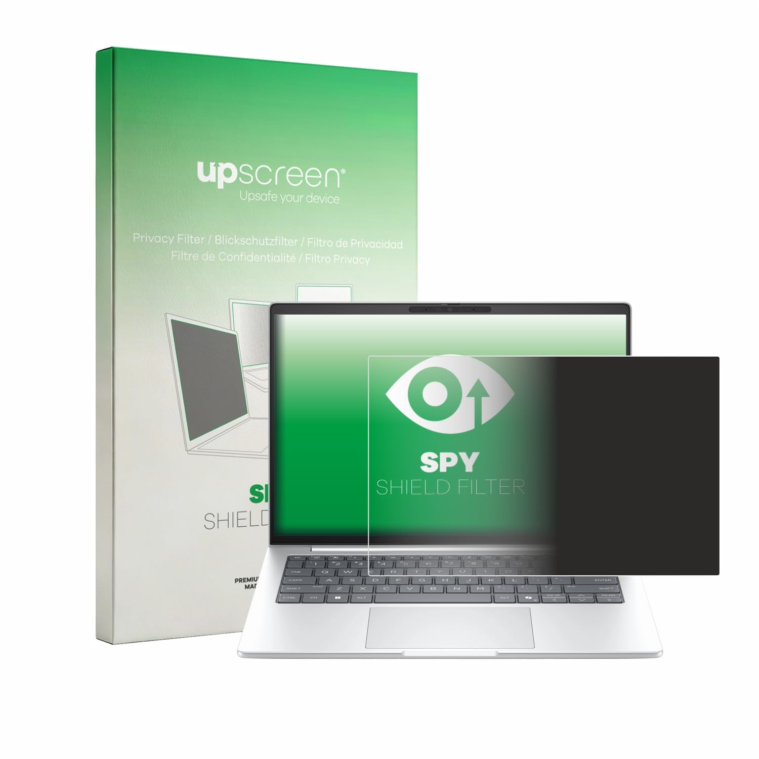 upscreen Filtro de Privacidad para HP EliteBook 8 G2a 14"