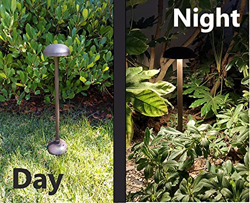 Naxos Led Pathlight Low Voltage Landscape Light Diy Kit Includes Outdoor Transformer Bulbs Electric Cord Wire Connectors Package Deal Bright Energy Saving 7 Watt Lights -Easy To Install #TOP7