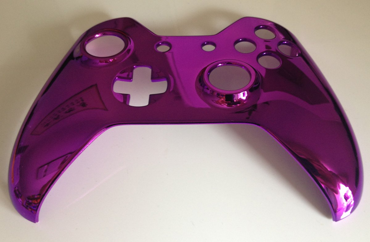 Xbox One Purple Chrome Controller housing Shell Original