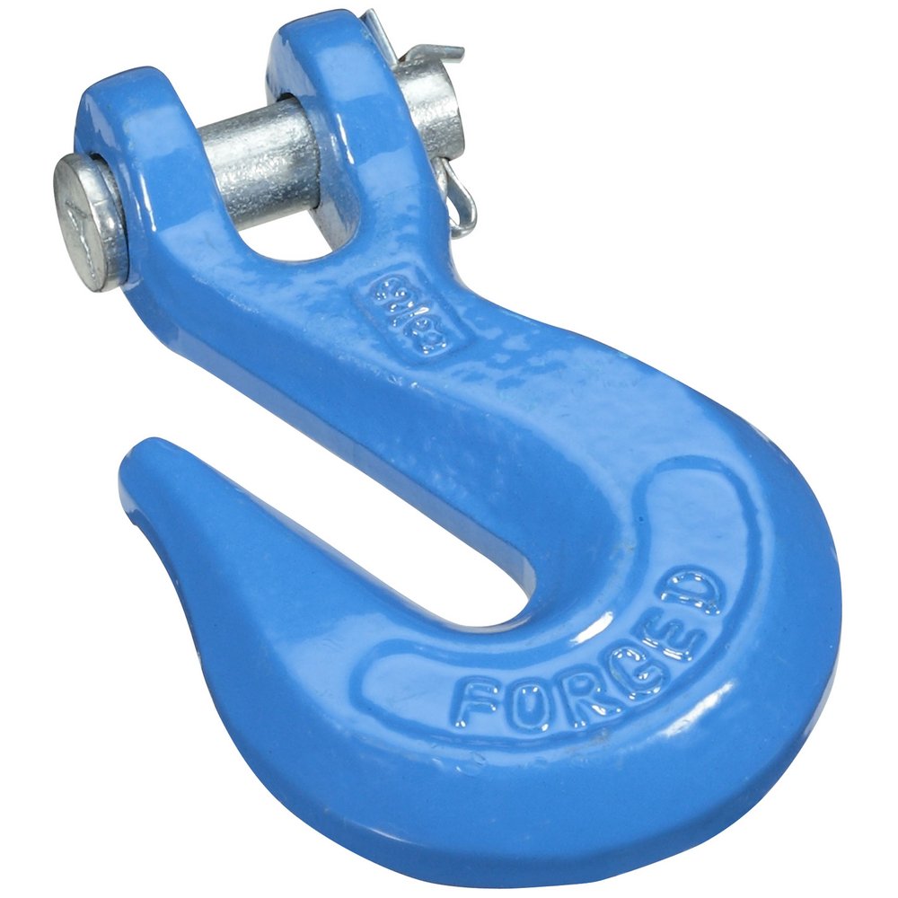 Manille 3/8 inox Stanley crochet de levage bleu idéal pour sécuriser votre bateau