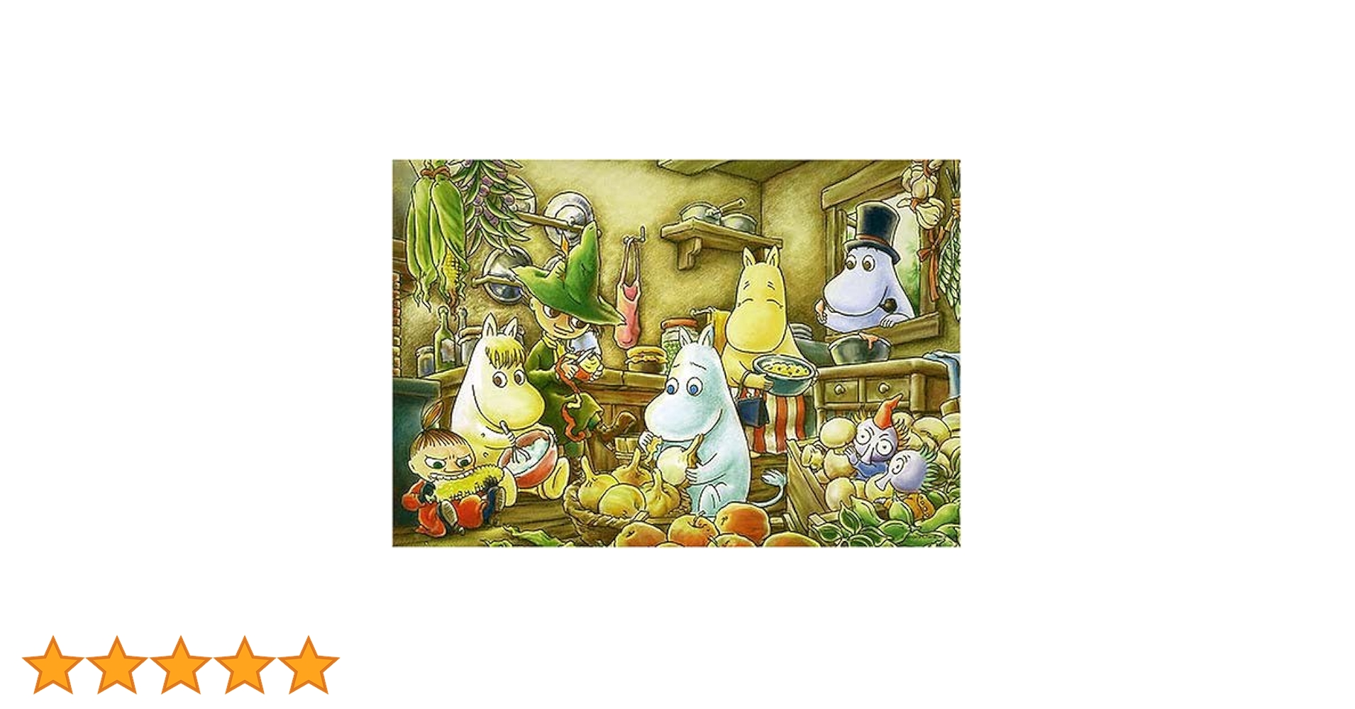 ムーミン一家のお料理会　1000ピース Amazon.co.jp: 1000ピース ムーミン一家のお料理会 AS-1000-173