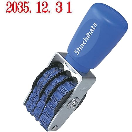 Amazon シャチハタ スタンプ 回転ゴム印 欧文日付 5号 約 4ミリ Nfd 5g ゴシック体 文房具 オフィス用品 文房具 オフィス用品